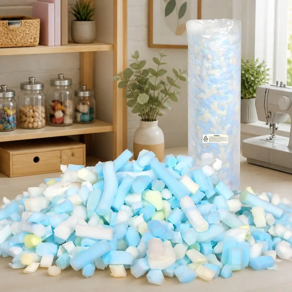 Shredded Memory Foam Filling Bean Bag Cushion Pillow Stuffing Large Grains 2.3kg