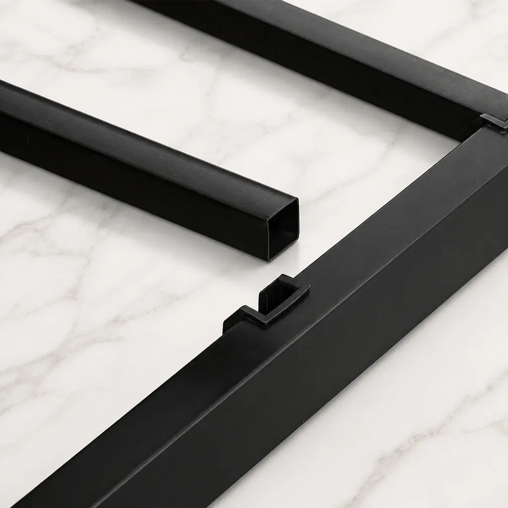 Heavy Duty Metal Bed Frame with Storage Space