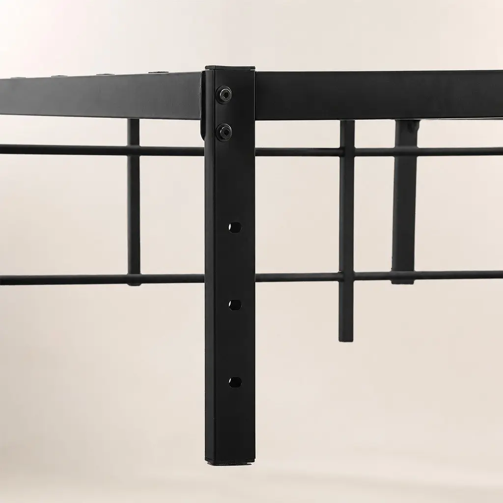 Metal Bed Frame Heavy Duty Full Size Storage Platform Foundation Slats Support