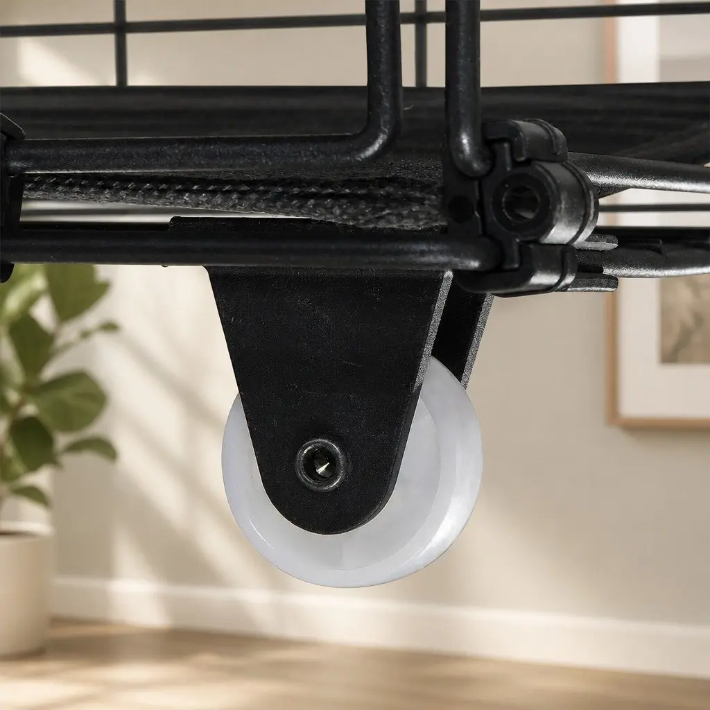 Single Bed Frame White PU Leather Adjustable Headboard RGB LED Lights USB Charging 2 Drawers 201cm x 95cm x 112cm
