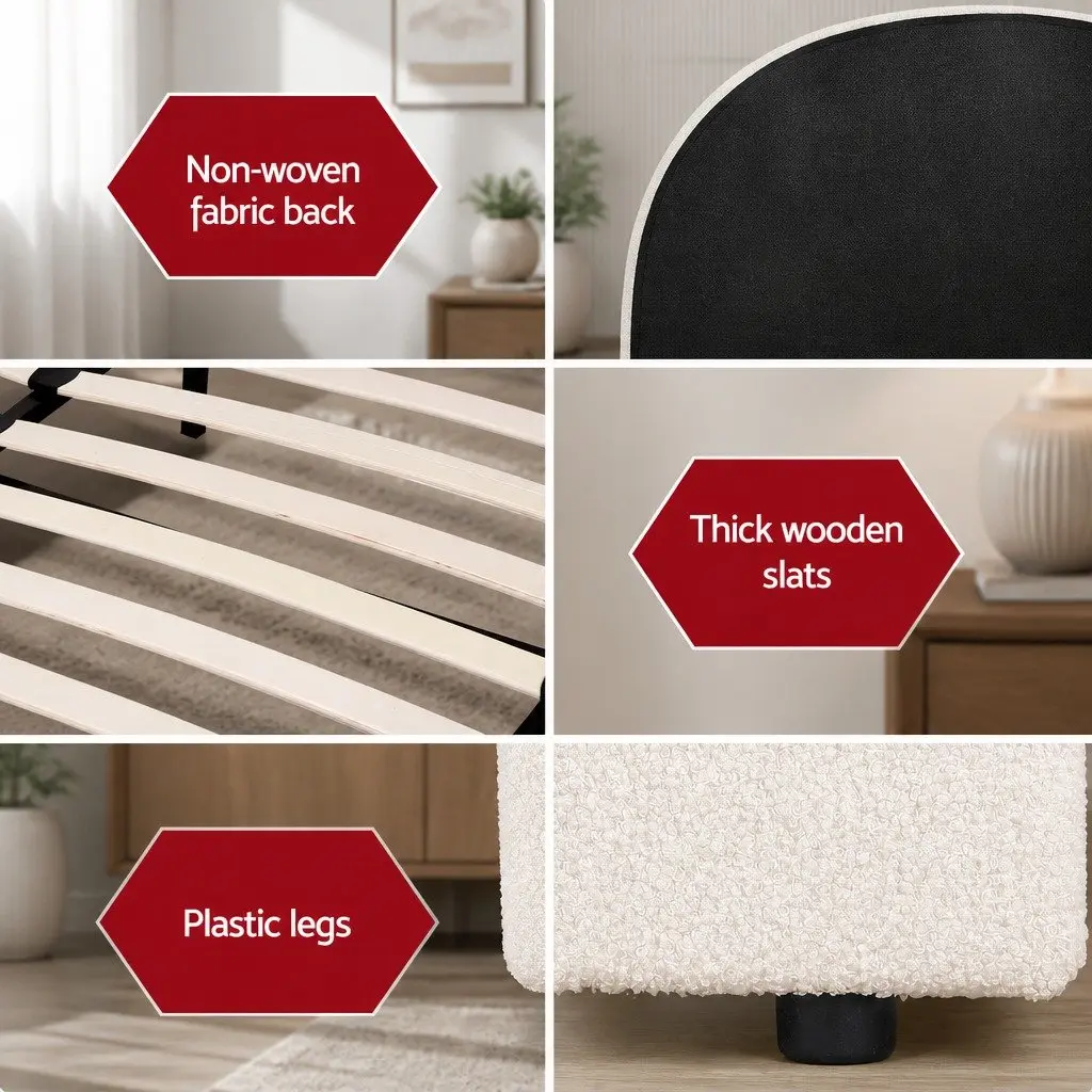 Queen Gas Lift Storage Bed with Nightstand