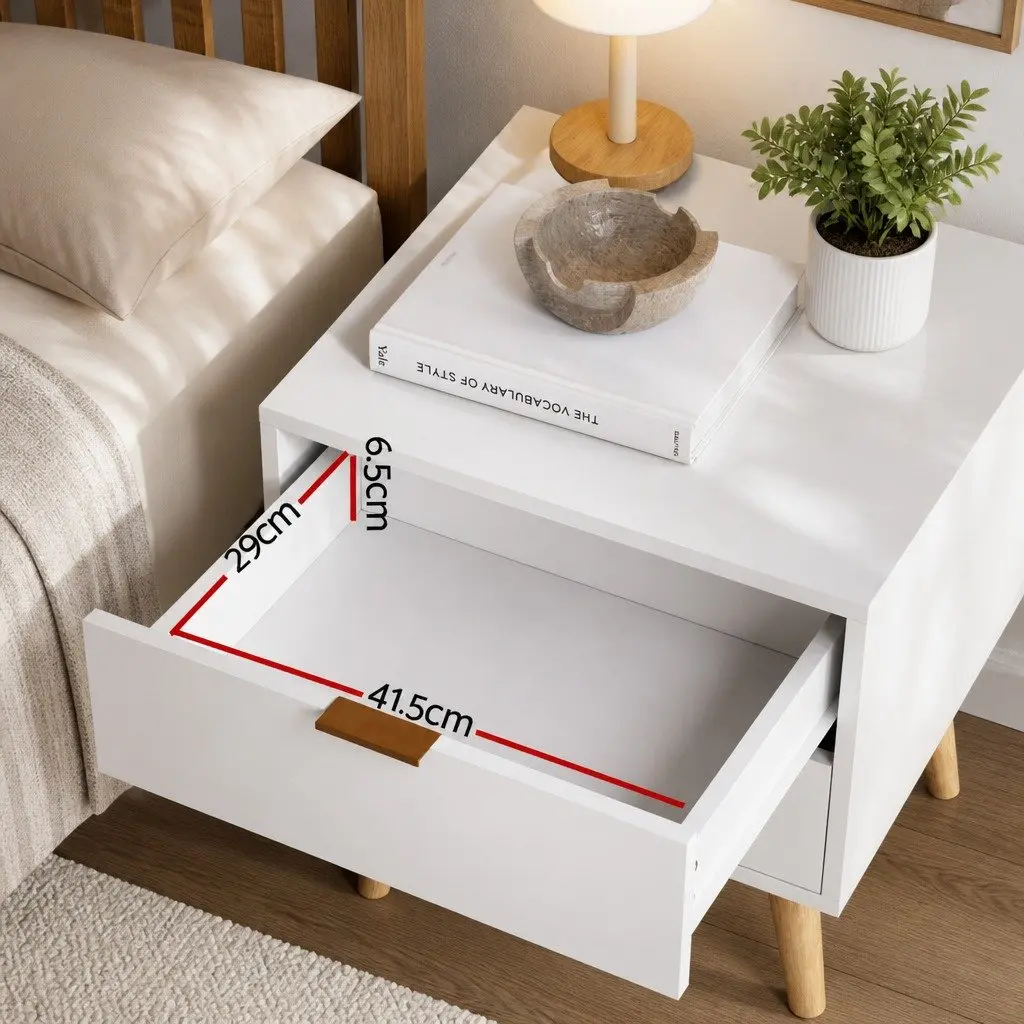Queen Gas Lift Storage Bed Frame with 2 Drawer Bedside Table Grey Linen and Pine Wood