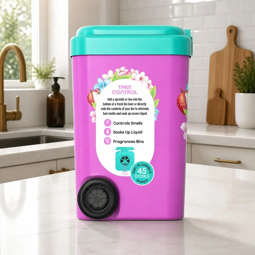 Fresh Spring Blossom Odour Control Powder 450g x3