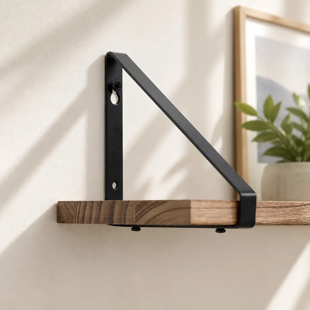Floating Shelf Wooden Natural Rustic 3 Piece Wall Storage Display Rack