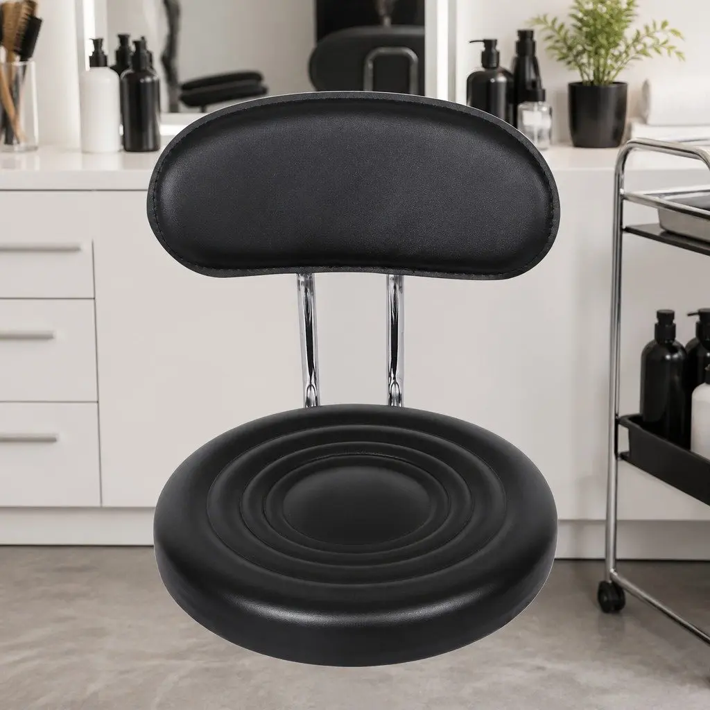 Salon Stool with 360° Mobility
