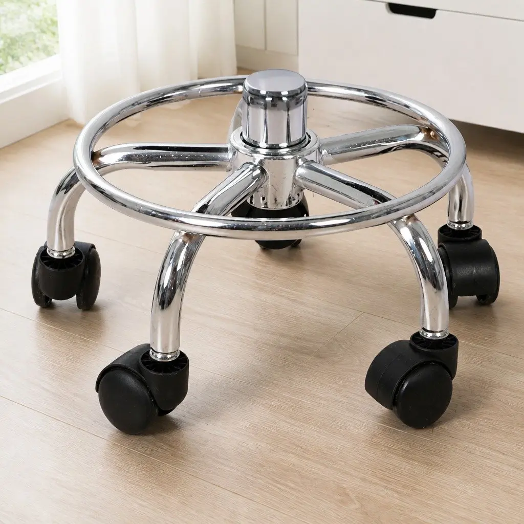 Salon Stool with 360° Mobility