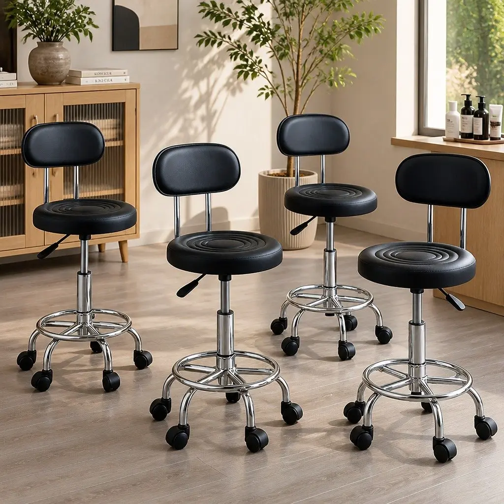 Swivel Bar Stools Set of 4 for Heavy Use