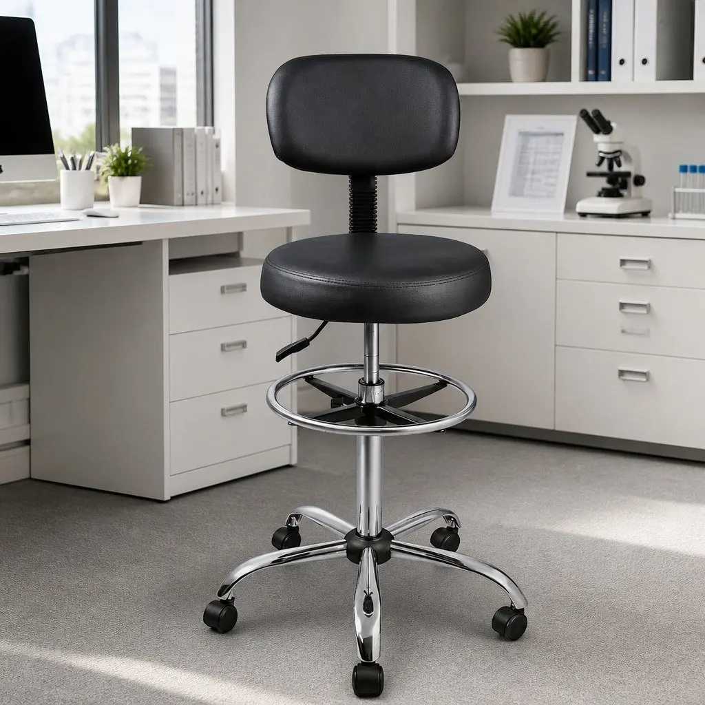 Ergonomic High Back Swivel Office Chair with Footrest