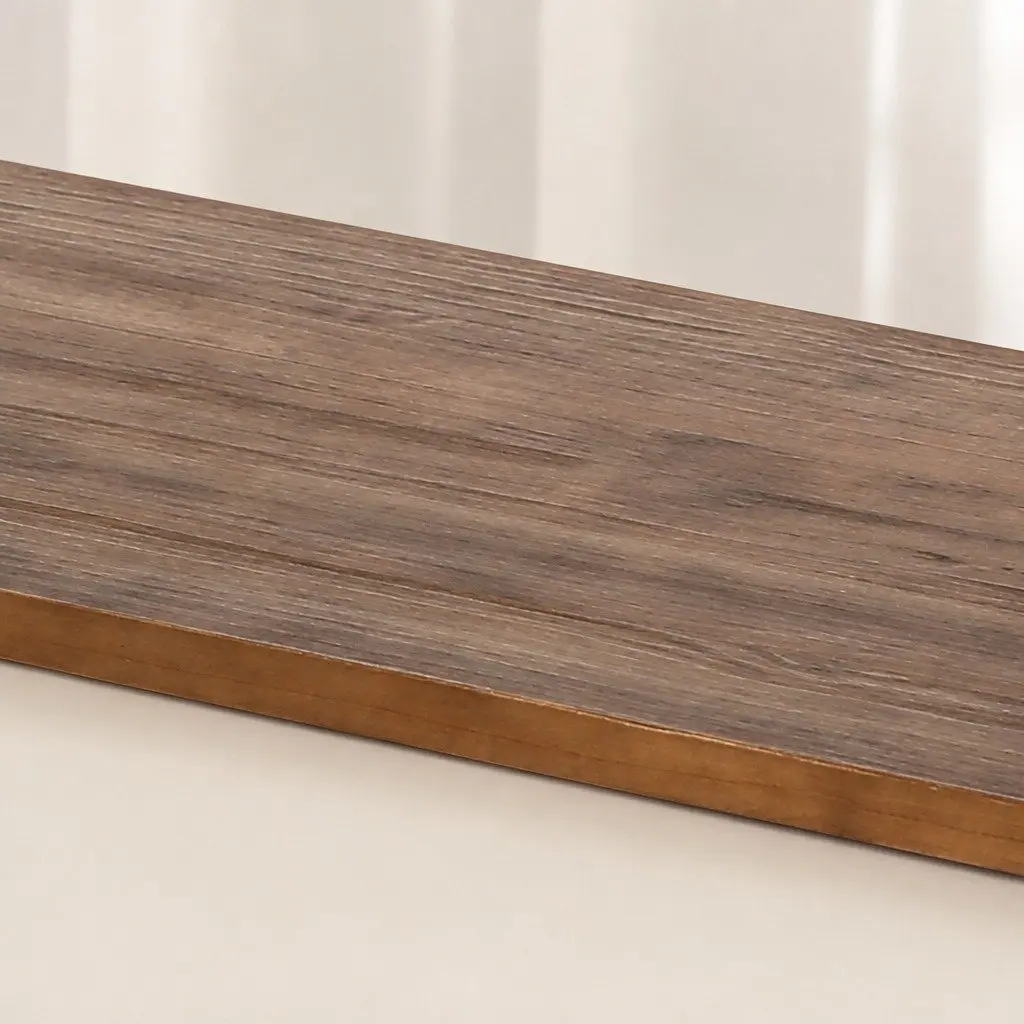 Solid Pine Wood High Bar Table with Steel Frame