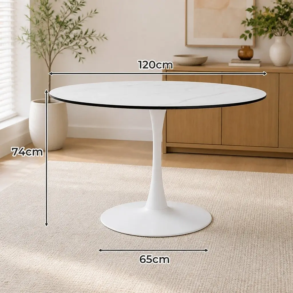 Dining Table 6 Person Kitchen Round Tabletop High Top Bar Table Outdoor Indoor