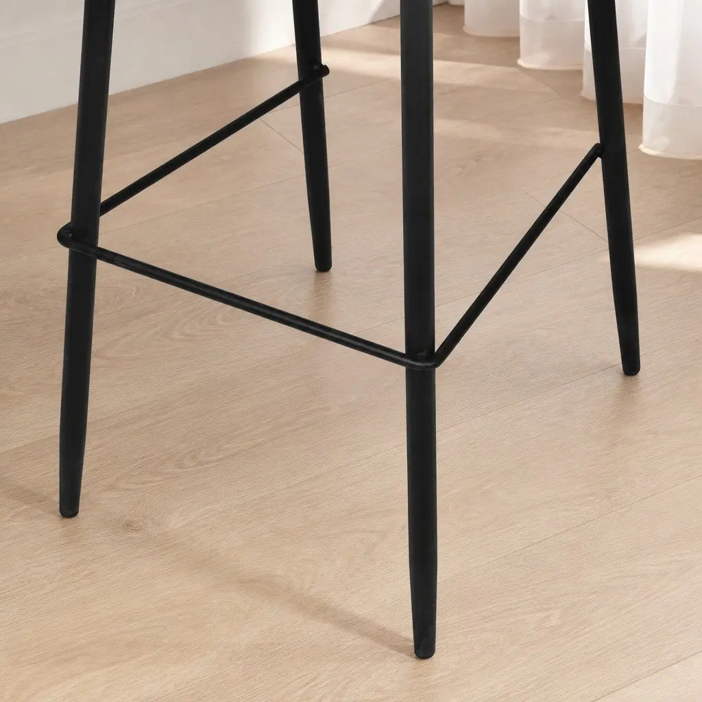 Grey Bar Stools for Kitchen and Dining