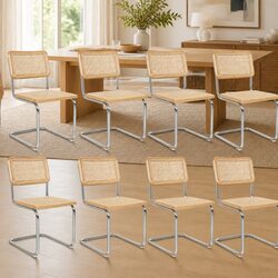 Reliable Rattan Dining Chairs Set of 6 for Everyday Use