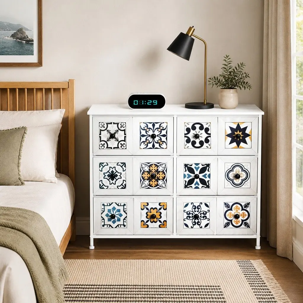 6 Drawer Storage Chest for Bedroom or Living Room