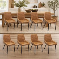 Durable Dining Chairs x8 for Everyday Use