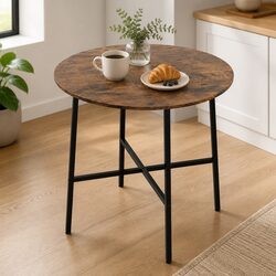 80cm Round Dining Table for Cozy Spaces