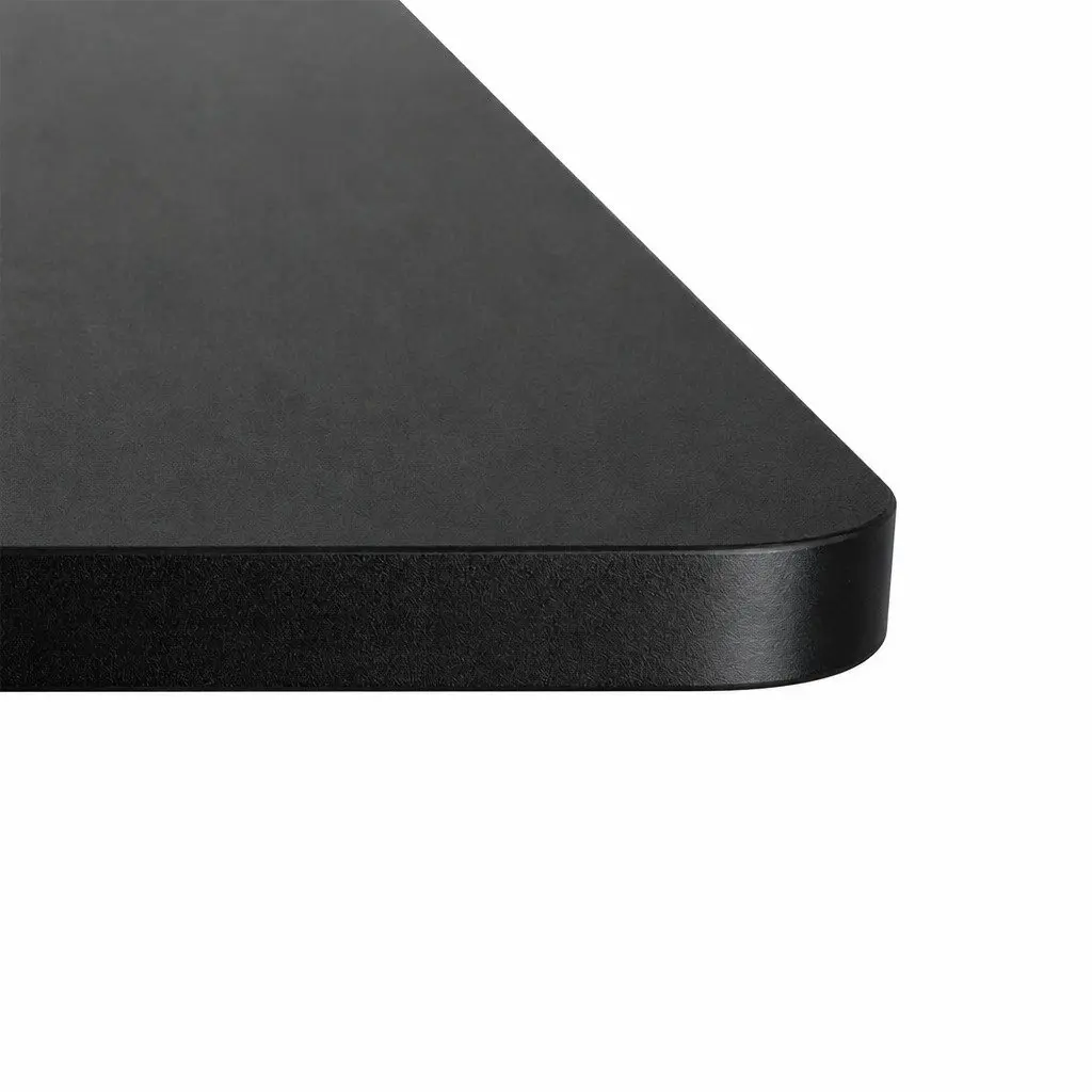 Black Particle Board Desktop Table Top 140x70cm