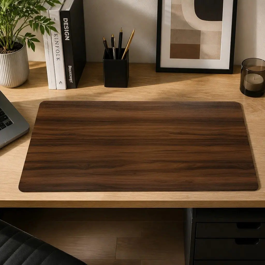 Desktop Table Top Walnut 140x70cm Particle Board