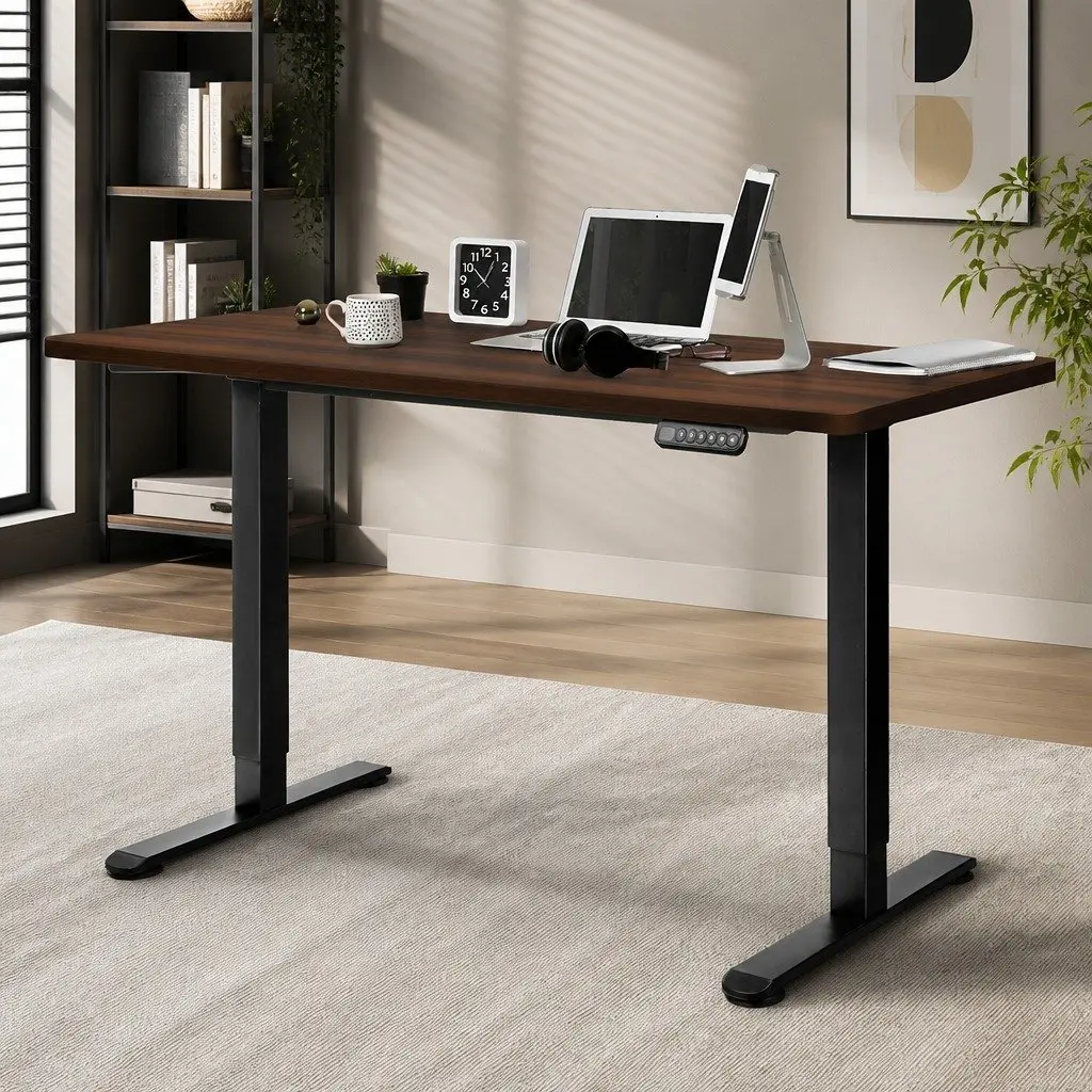 Desktop Table Top Walnut 140x70cm Particle Board