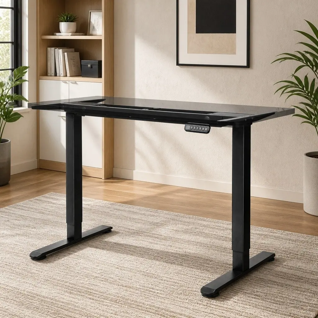 Height Adjustable Electric Standing Desk Frame