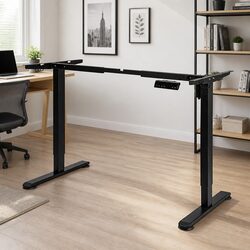 Height Adjustable Electric Standing Desk Frame