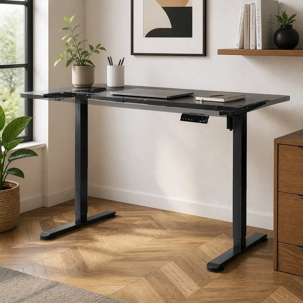 Height Adjustable Electric Standing Desk Frame