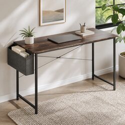 Inviting Computer Desk Study Table with Storage 140cm