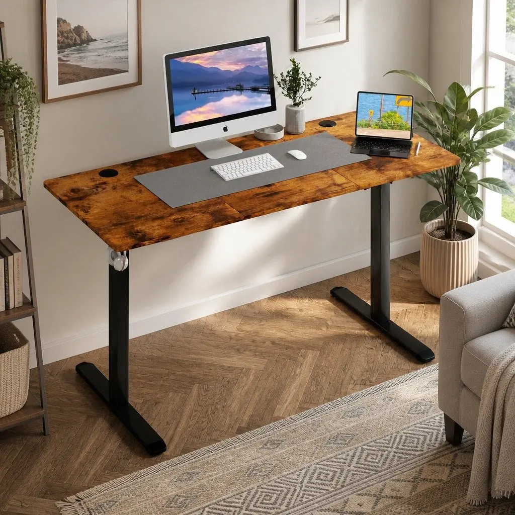 Height Adjustable Electric Standing Desk 140cm