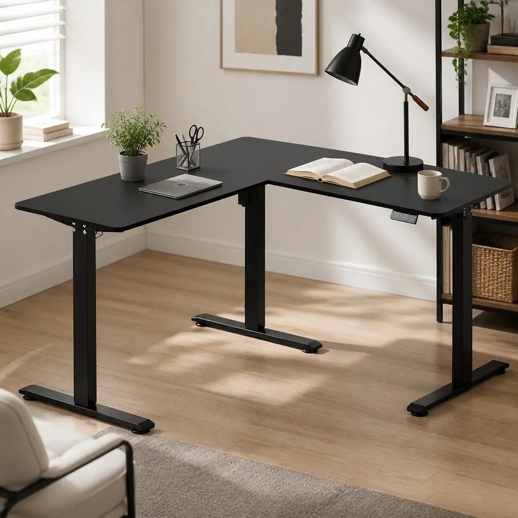 Electric Standing Desk with Height Adjustment for Home Office