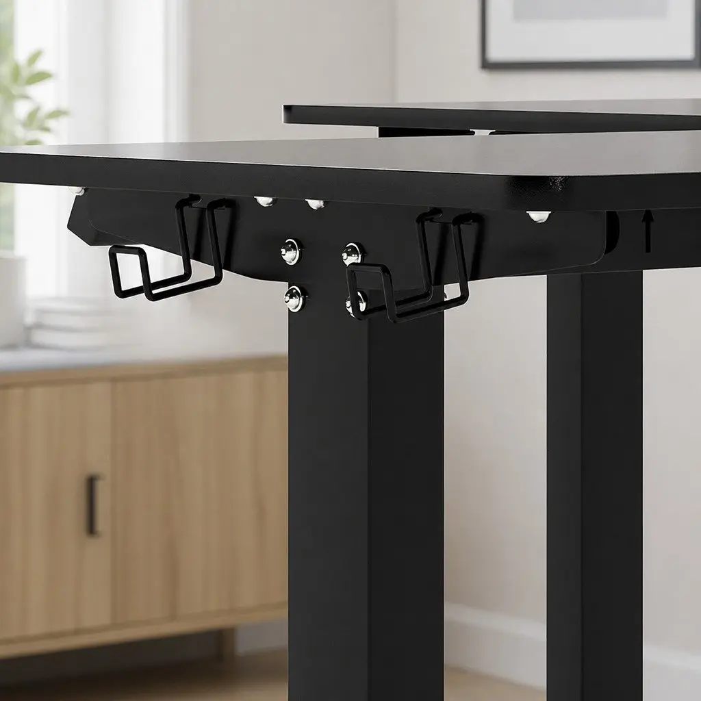Electric Standing Desk with Height Adjustment for Home Office