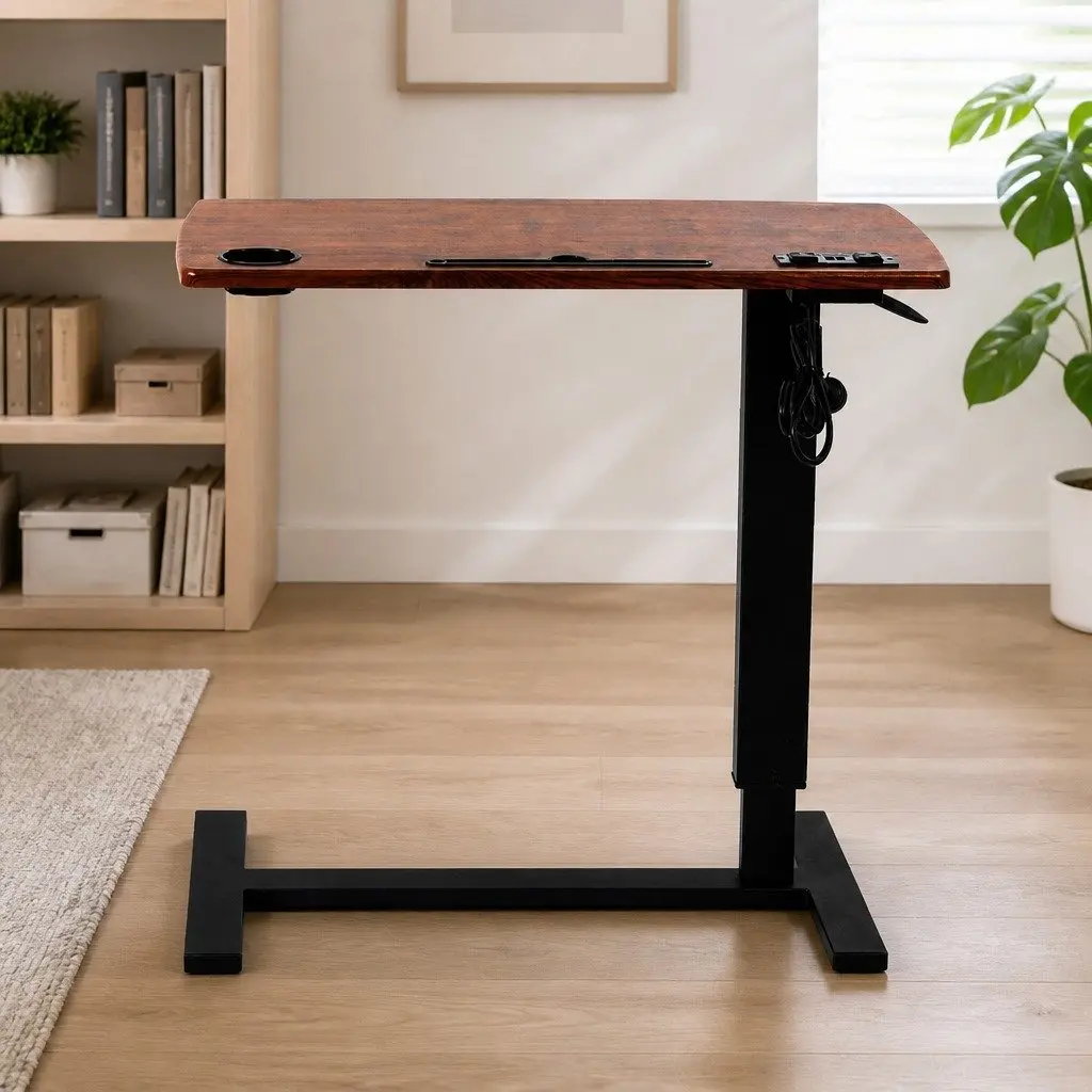 Height Adjustable Standing Desk with Wheels