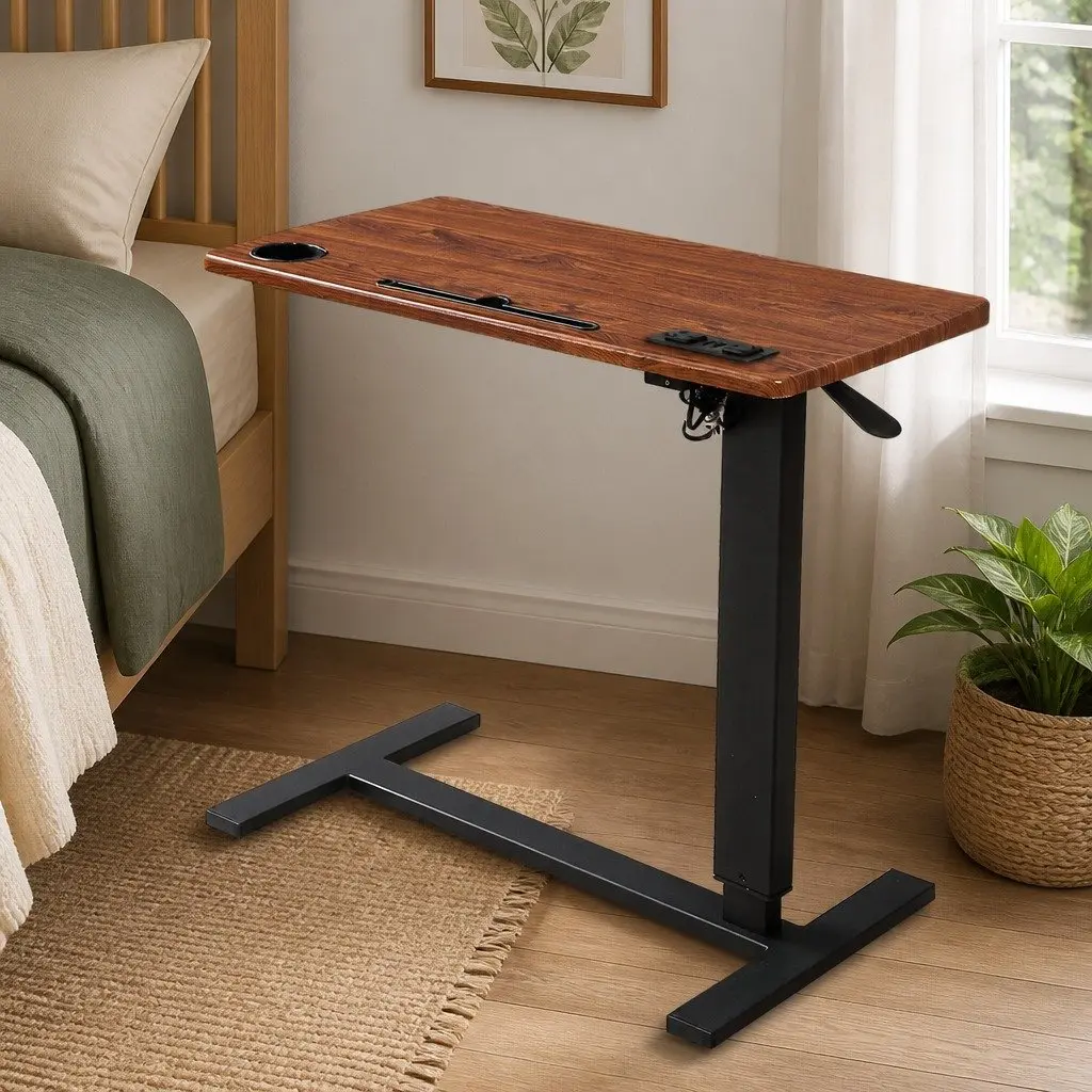 Height Adjustable Standing Desk with Wheels