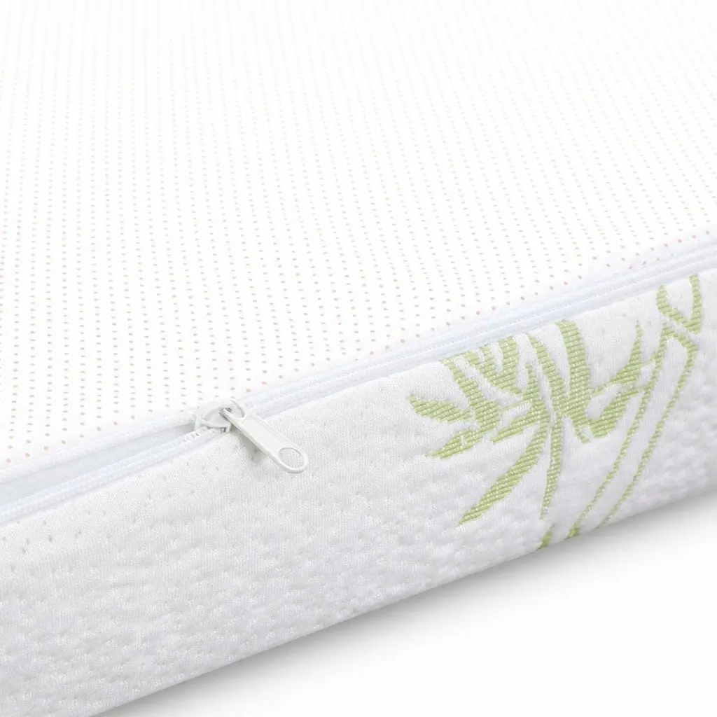 Memory Foam Mattress Topper Cool Gel Infused 5cm Queen Bamboo Fabric