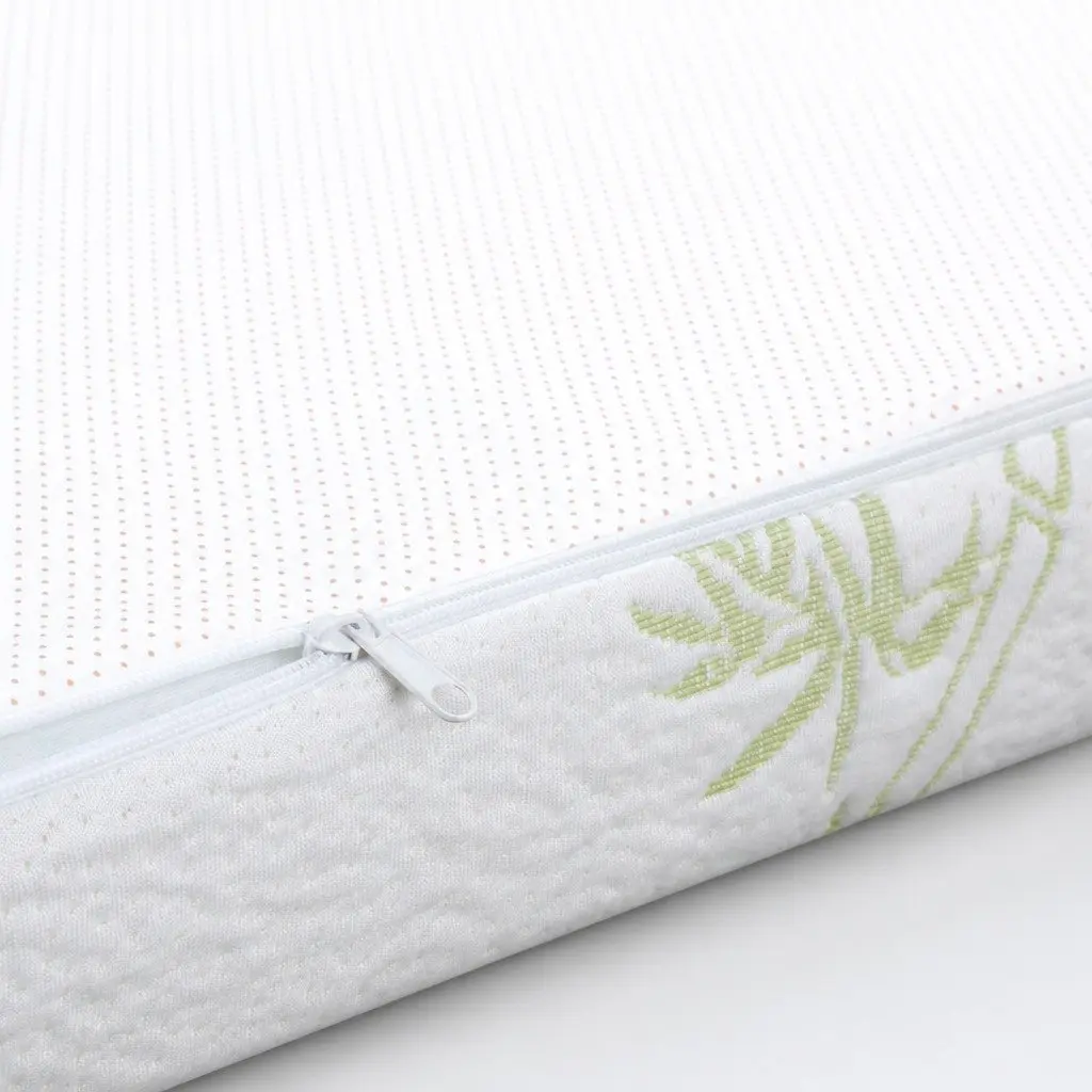 Memory Foam Mattress Topper Cool Gel 5cm Single Bed Bamboo Fabric