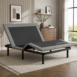 Adjustable Bed Frame Double Size Electric Base Wireless Remote Zero Gravity