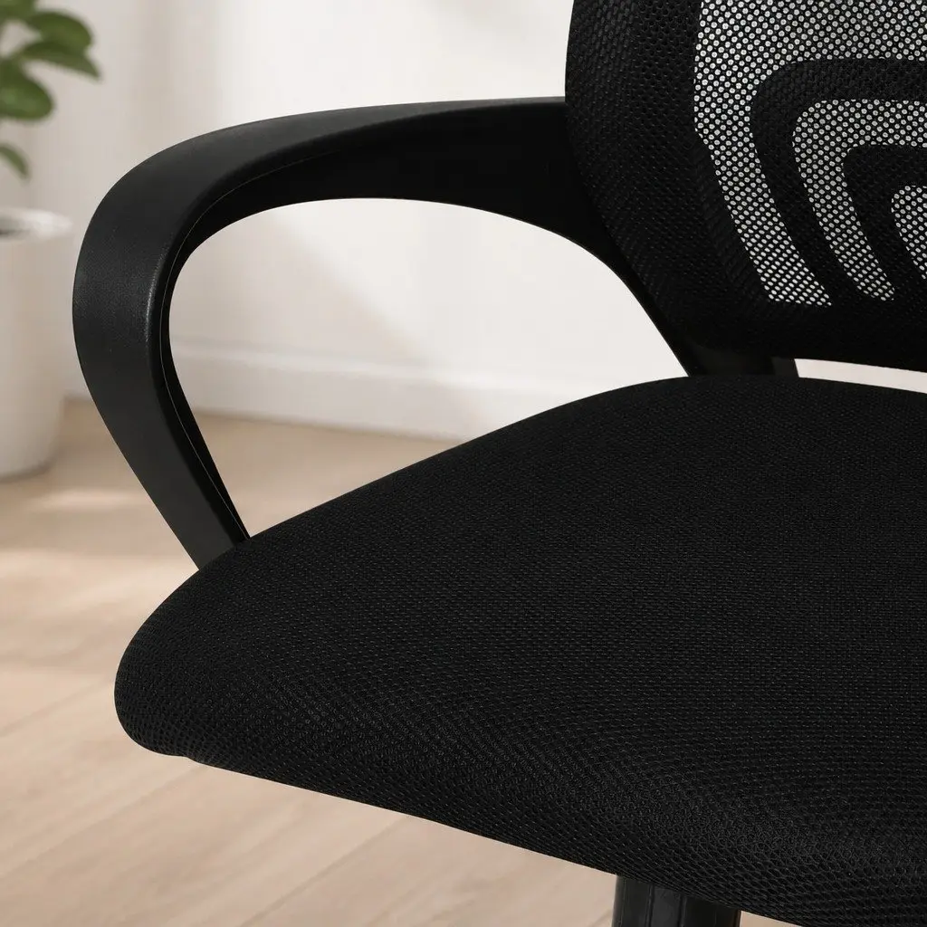 Ergonomic Office Chair Mesh Back Adjustable Height Black or Grey