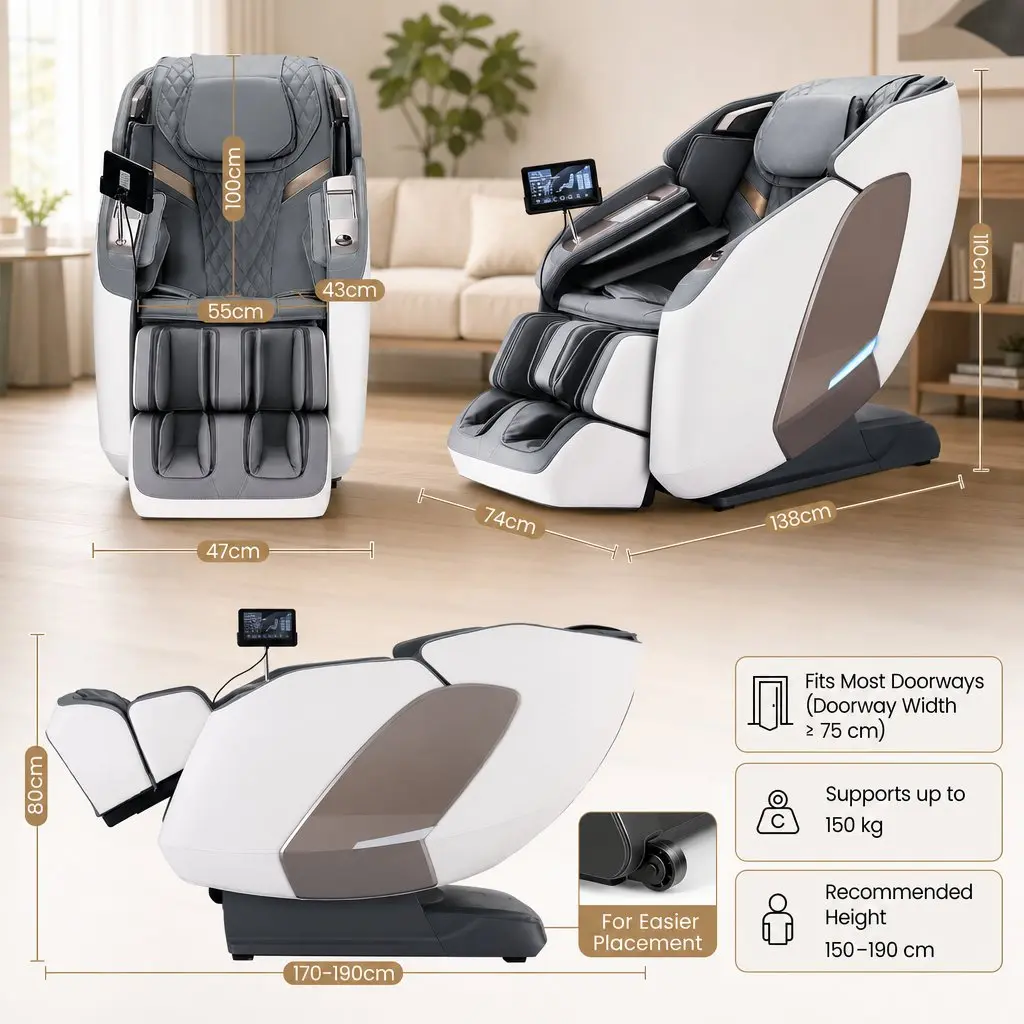 Full Body Massage Recliner with 4D Mechanism