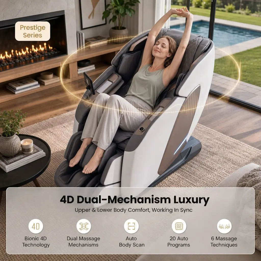 Full Body Massage Recliner with 4D Mechanism