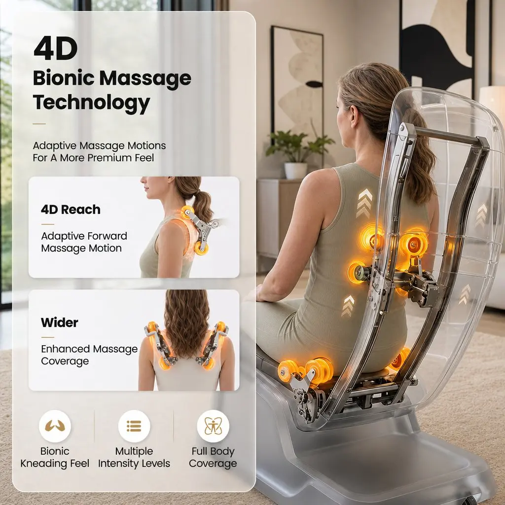 Full Body Massage Recliner with 4D Mechanism