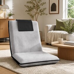 Cozy Floor Lounge Sofa Bed Recliner Chair with Headrest