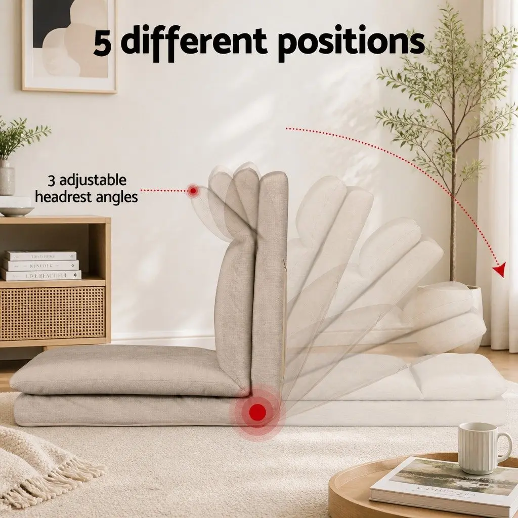 Foldable Floor Chair Sofa Recliner