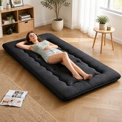 Foldable 10cm Japanese Floor Mattress for Comfort