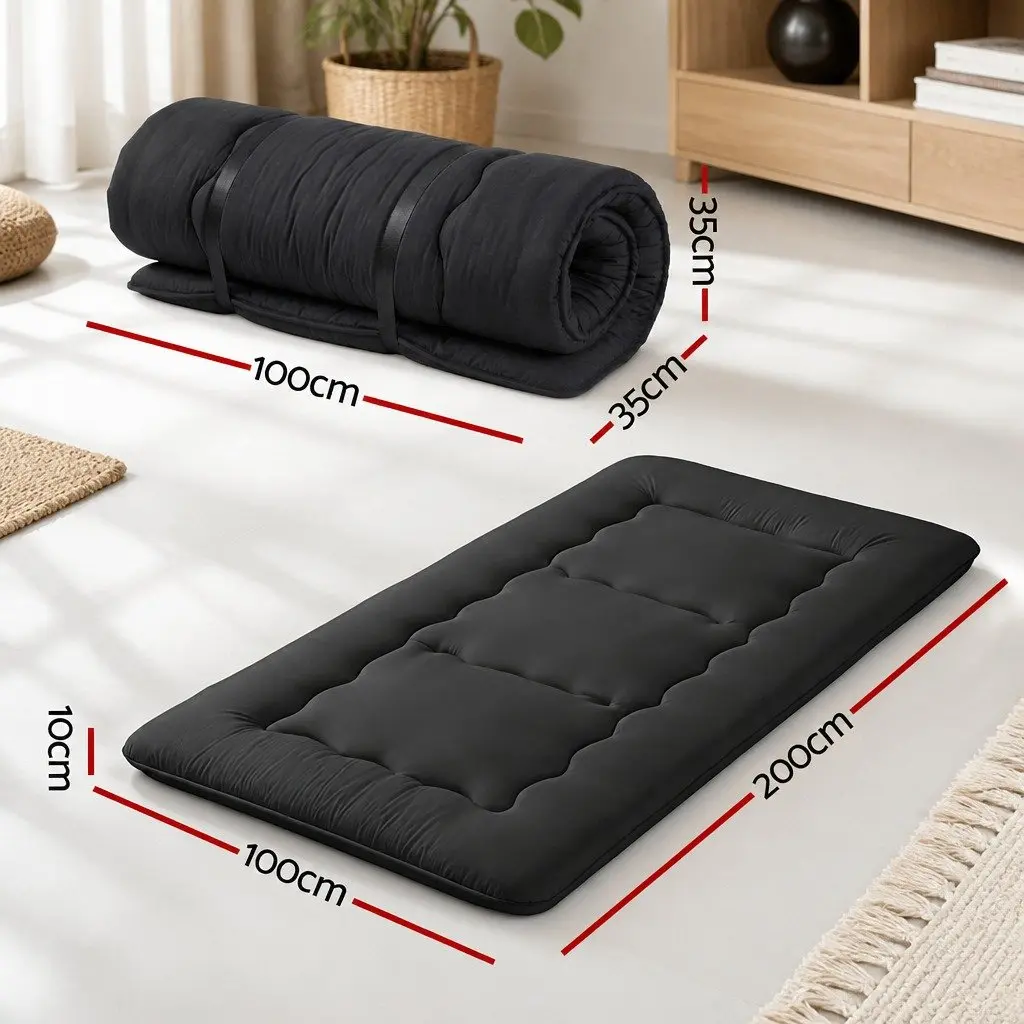 Foldable 10cm Japanese Floor Mattress for Comfort