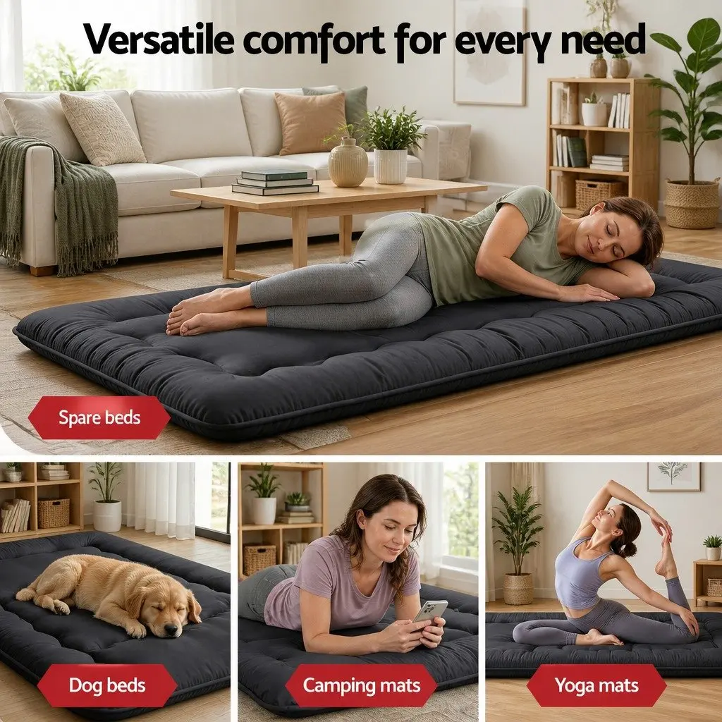 Foldable 10cm Japanese Floor Mattress for Comfort
