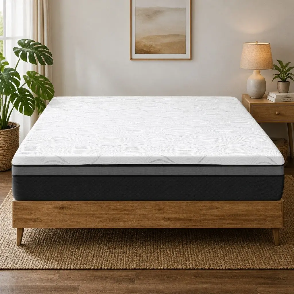 Single Bed Memory Foam Mattress with Cool Gel 25cm