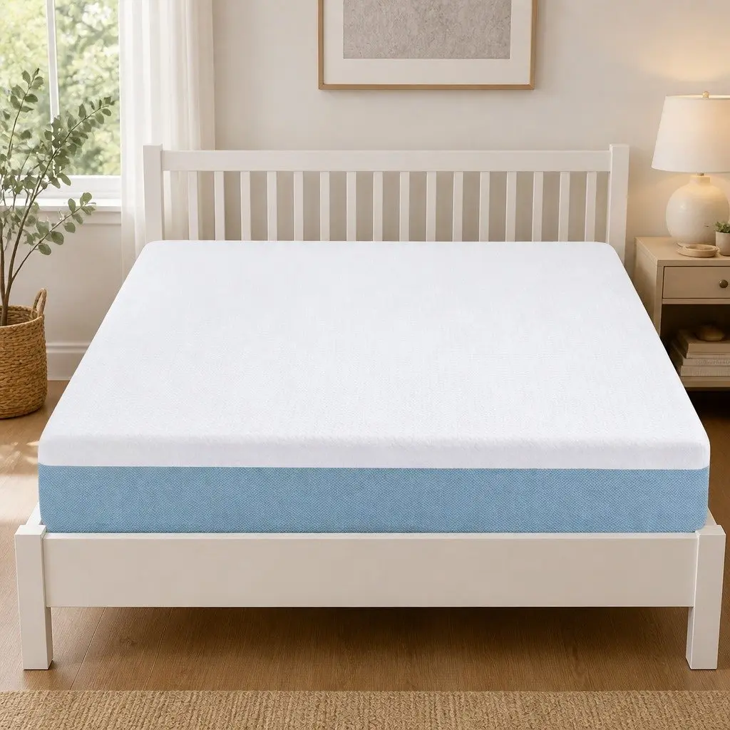 Double Memory Foam Mattress 22cm Cooling Gel Medium Firm