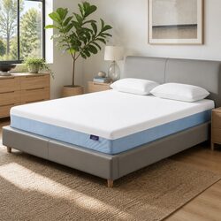 Queen Memory Foam Mattress 22cm Cooling Gel Topper