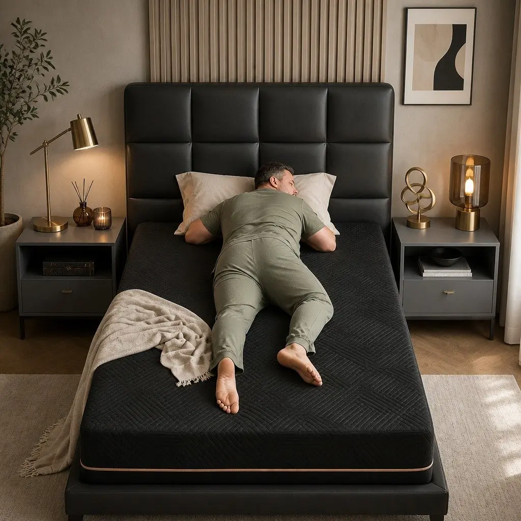 Cooling Memory Foam Mattress King Single 30cm Medium Firm