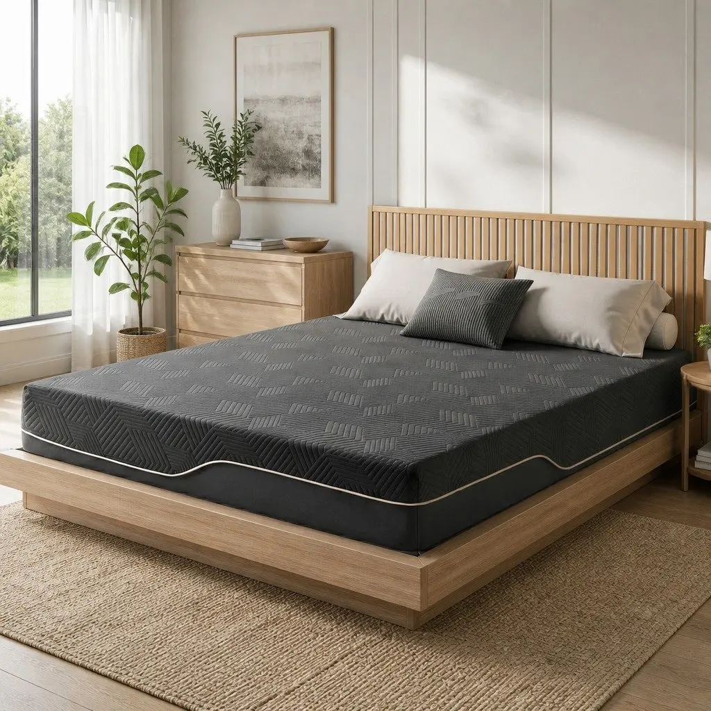 Double Cooling Memory Foam Mattress 30cm Comfort Bed