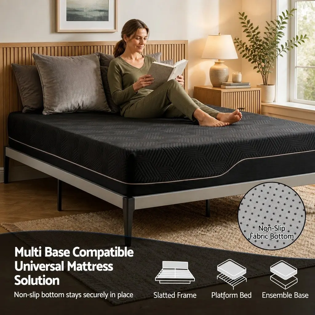 Double Cooling Memory Foam Mattress 30cm Comfort Bed