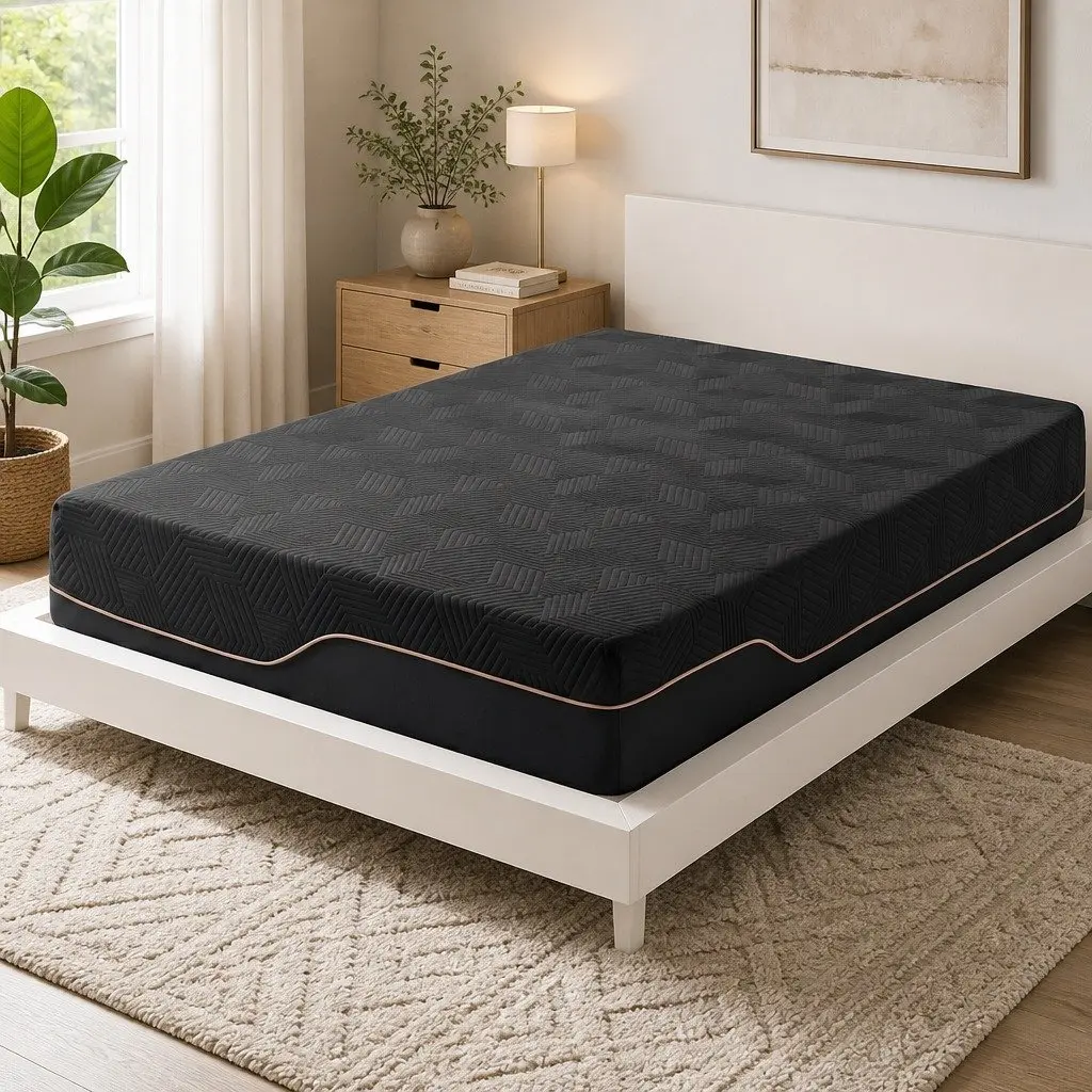 Double Cooling Memory Foam Mattress 30cm Comfort Bed